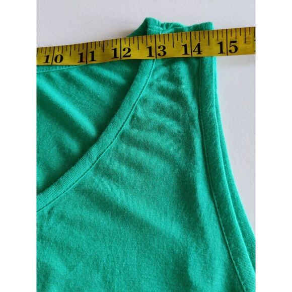 NWT Everlast Tank Dress Smocked Waist Sleeveless Green Womens Size XLarge - Picture 7 of 9